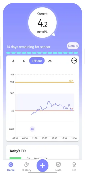 EverChek CGMS patient app